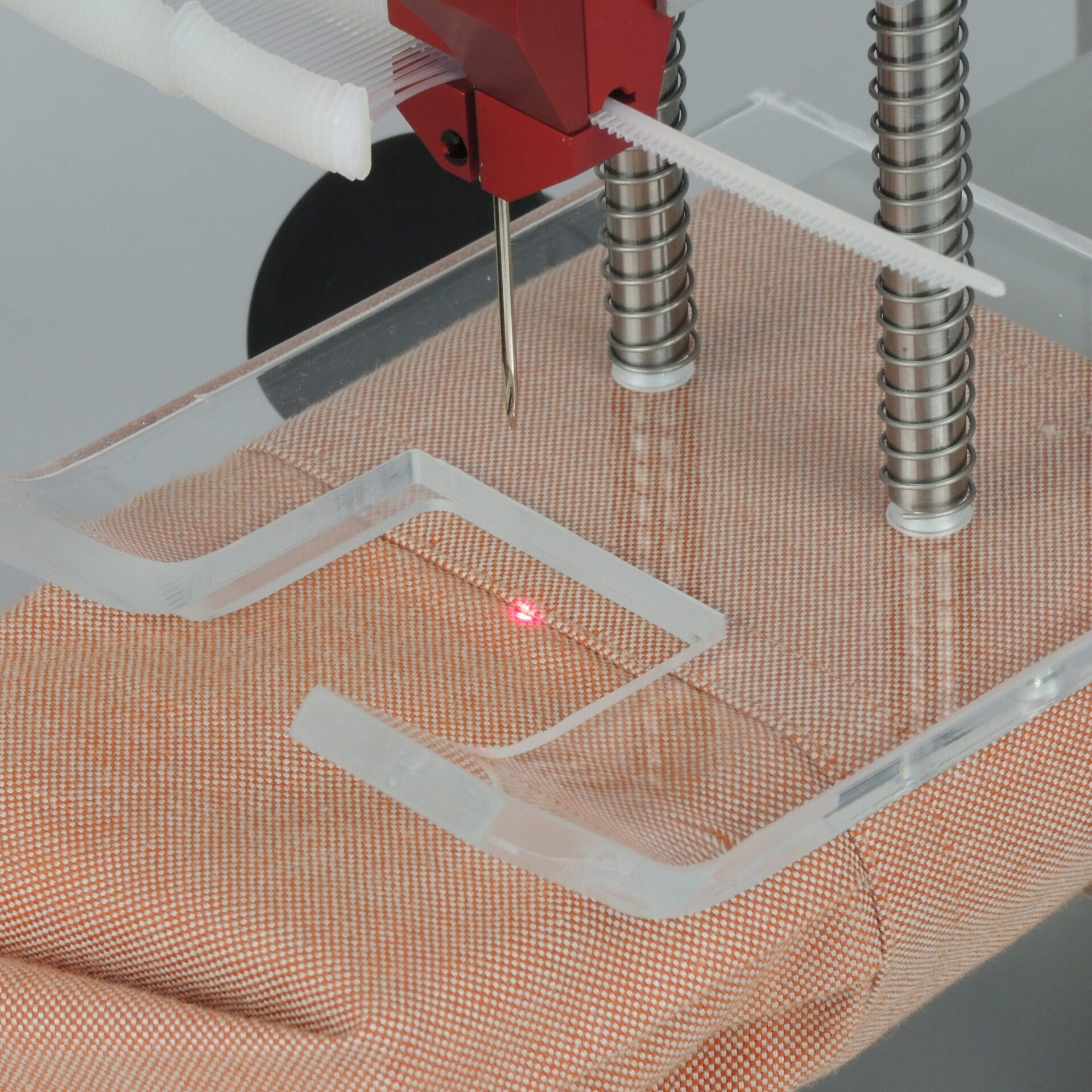 Compression foot and guard